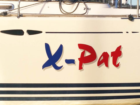 x yachts font